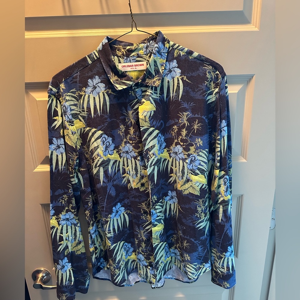 Floral print shirt by Orlebar Brown